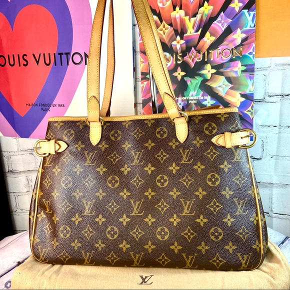 Louis Vuitton Batignolles Horizontal Shoulder bag with charm and dust bag - Picture 2 of 16